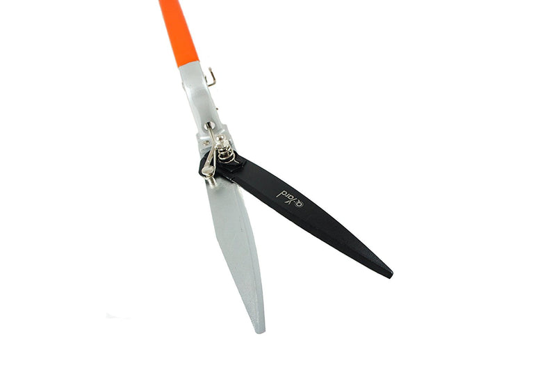 Q-yard QY-741F Flower Bed and Grass Shear - Extra Sharp Garden Hand Pruners, Easier Cutting, Comfortable Ergonomic, Less Effort - Gardening Scissors for Men & Women , Orange - NewNest Australia