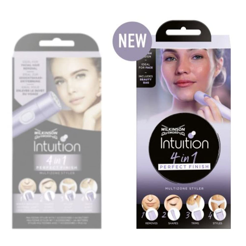 Wilkinson Sword 4in1 Perfect Finish Electric Women's Trimmer for Body, Bikini Area, Facial Hair and Eyebrows 1 Piece (Pack of 1) - NewNest Australia