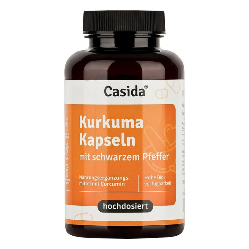 Turmeric capsules + pepper curcumin high dosage 90 pieces - NewNest Australia