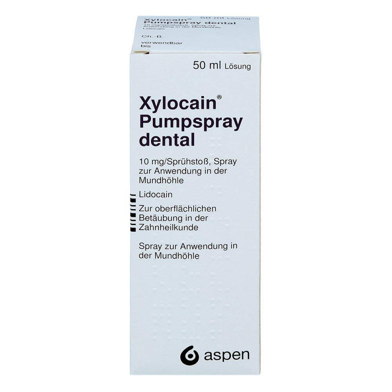 Xylocaine Pump Spray Dental (surface anesthetic for dentistry), 50 ml - NewNest Australia