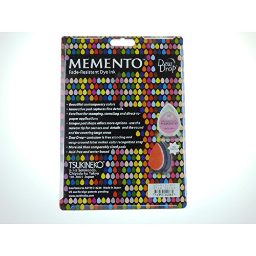 Tsukineko MD012300 Memento Dew Drops Fade Resistant 12-Piece Dye Inkpads Assortment, Snow Cones - NewNest Australia