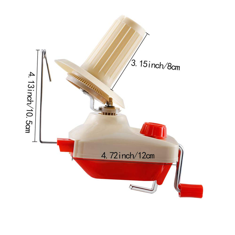 BUTUZE Yarn Ball Winder with 25 Pieces Stitch Knitting Needles,Convenient Ball Winder for Yarn,Yarn Swift and Ball Winder Combo with Easy Installation for Yarn Storage - NewNest Australia