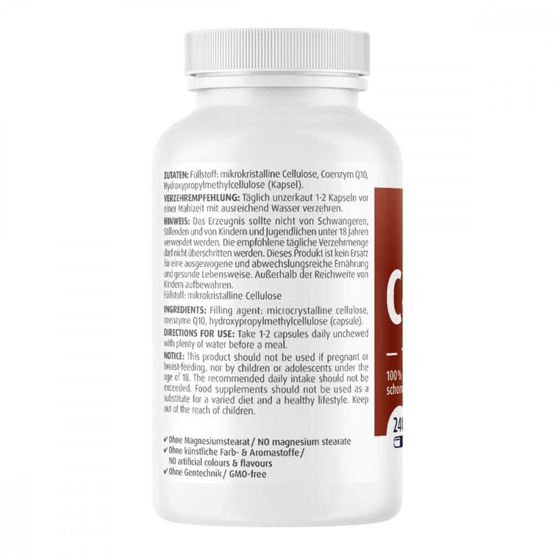 COENZYME Q10 100 mg capsules 240 pcs - NewNest Australia