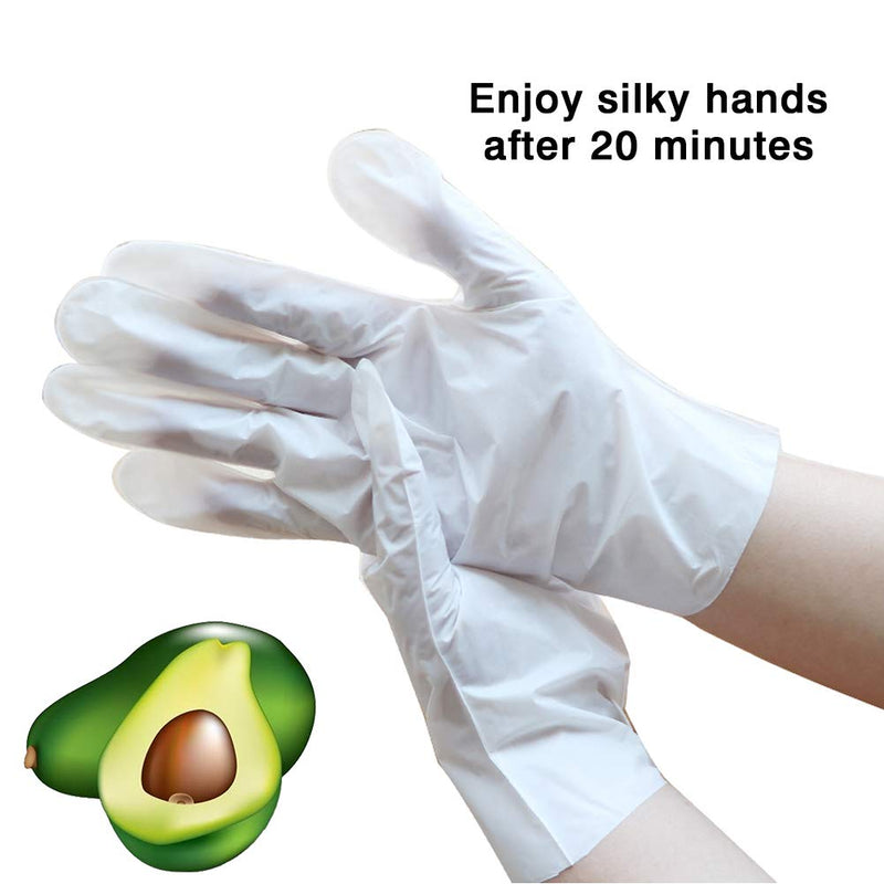 5 Pairs MOND'SUB Avocado Moisturizing Hand Masks | Hydrating Gloves for Dry Hand and Dry Skin | Nourishing & Soothing & Whitening |Best Natural Skin Care Products Full With Natural Oil - NewNest Australia