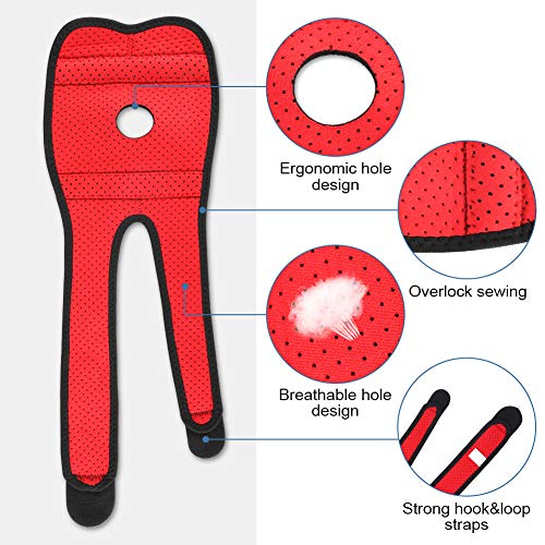 Yosoo Health Gear,Tennis Elbow Bandage With Compression Pad, Elbow Brace, Tennis Elbow Brace, Breathable Elbow Support Strap With Double Spring Stabilizer, Elbow Splint Supports Strong Velcro Straps - NewNest Australia