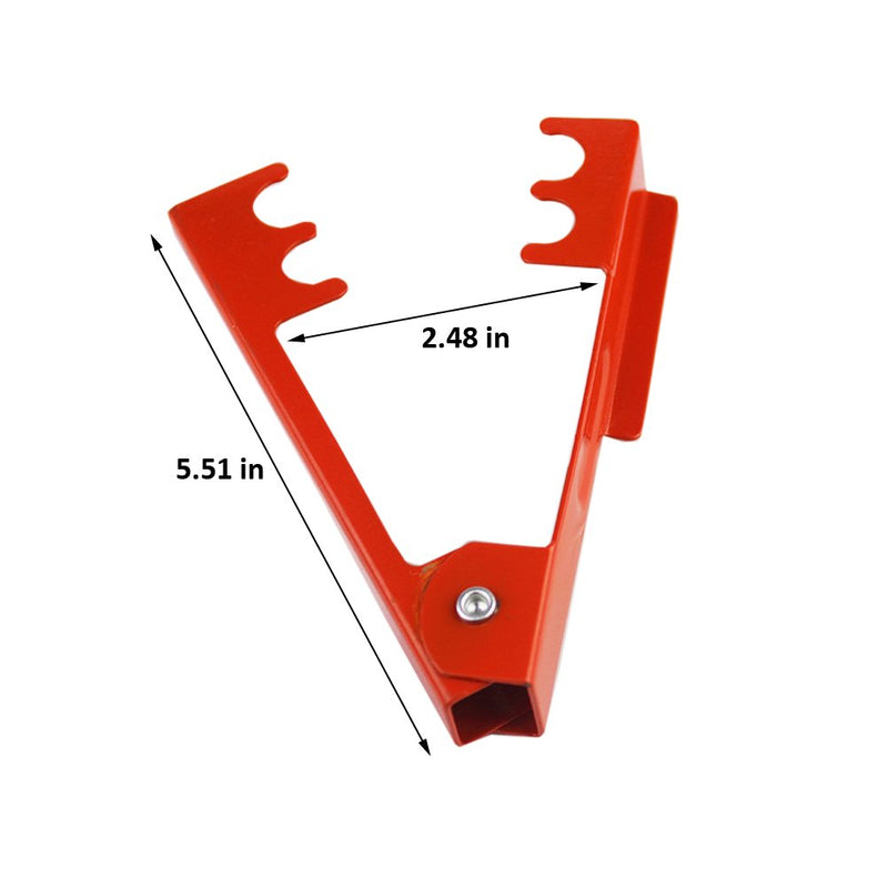 Zmmyr Red Iron Thorn Leaf Stripper Clip Not Easily Deformed Thorn Leaf Pruners Forceps for Rose Flower - NewNest Australia