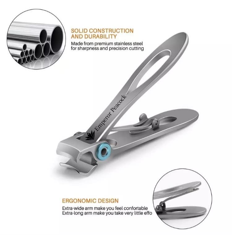 Nail Clippers & File kit Nail Cutter Set Stainless Steel Fingernails Toenails Clippers for Men, Women Sturdy Nail Clipping Kit Strong toenail Clippers for Pets, Kids Nail Clippers - NewNest Australia