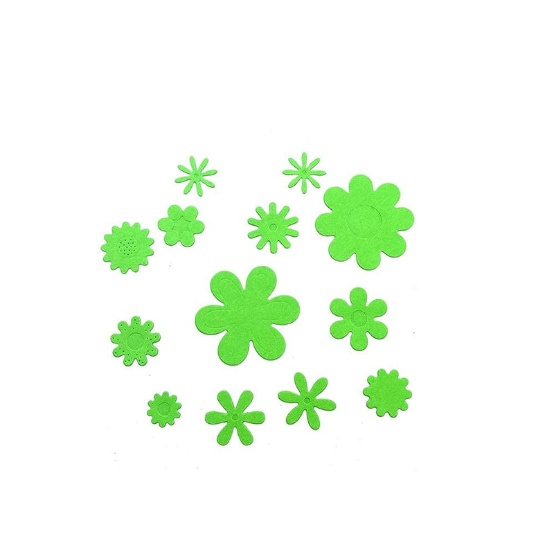 Metal Flower Cutting Dies, Large Small Symmetry Pattern Floral Die Cuts for Card Making Embossing Tool Scrapbooking DIY Etched Stencil Craft Dies 13flower - NewNest Australia