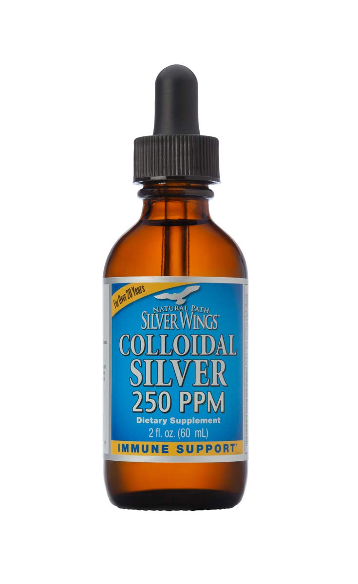 Natural Path Silver Wings Colloidal Silver Mineral 250 PPM, 2oz (CS1A) - NewNest Australia