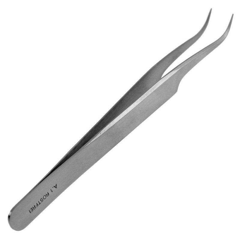 May - tick tweezers for dogs and cats - tick tweezers - tweezers for removing ticks - curved tip - stainless steel - NewNest Australia