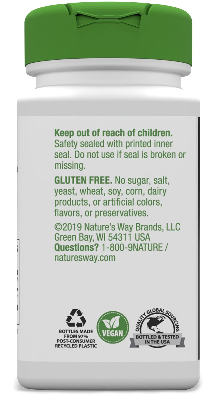 Nature's Way Black Cohosh Root 540 mg, 100 Vegetarian Capsules - NewNest Australia