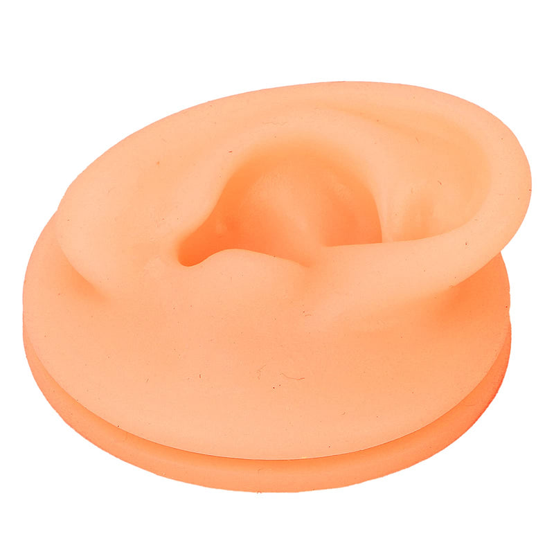 Zjchao Silicone Ear Acupuncture Practice Model Reusable Simulation Ear Display Model Fake Ear Model Piercing Practice Medical Teaching Display Props (Right Ear) - NewNest Australia