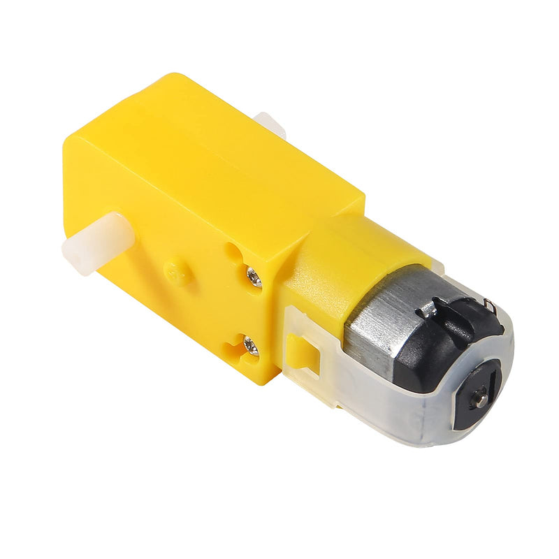 ACEIRMC 10pcs TT Magnetic Gearbox Engine DC Electric Motor 3V-6V Dual Shaft Geared ，DIY for Arduino Smart Car Robot Toys Cars Chassis Models Vibration Products (I Shape 1:48 Reduction Ratio) - NewNest Australia