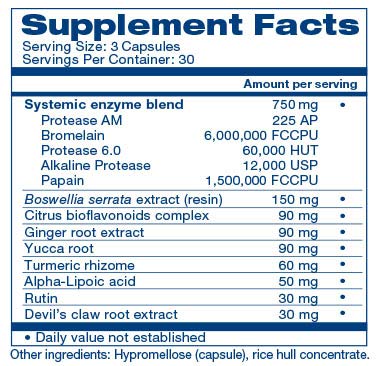 Anti Inflammatory Supplement Proteolytic Enzyme - Natural Joint Supplement for Inflammation Joint Relief 90 Count by Heal-n-Soothe for Men and Women 1 - NewNest Australia