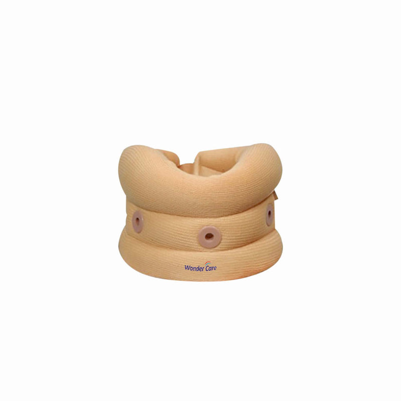 WC- Soft Cervical Collar Adjustable Collar Neck Support Brace, Neck Support Soft Neck Collar Neck Brace for Neck Pain and Support for Women & Men-Large Large Beige - NewNest Australia