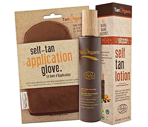 TanOrganic Self Tanning Lotion Fake Tan Certified Organic Natural Vegan 100ml - NewNest Australia