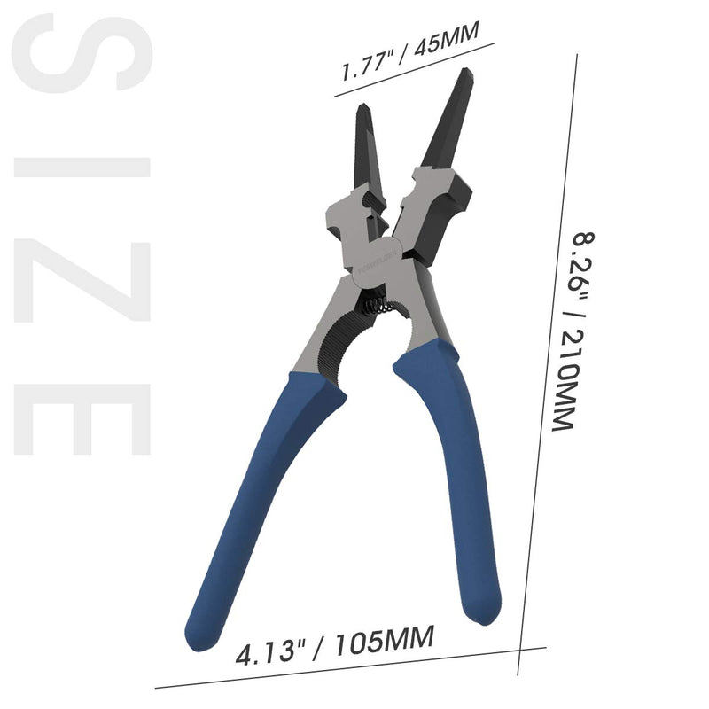 YESWELDER 8" Welding Pliers, Anti-Rust MIG Welding Pliers for Professional Welding - Reliable and Durable - NewNest Australia