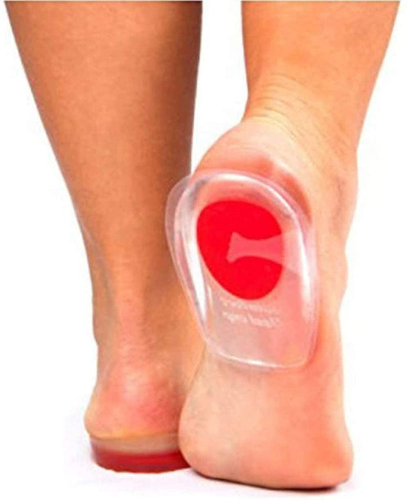 Pedimend Silicone Gel Heel Cups | Plantar Fasciitis Cushion Inserts | Alleviate Ankle Muscle Fatigue | Shock Absorber Insoles | Heel Spur Care | Foot Care Pads (UK 3.0-7.0) UK 3.0 - 7.0 - NewNest Australia