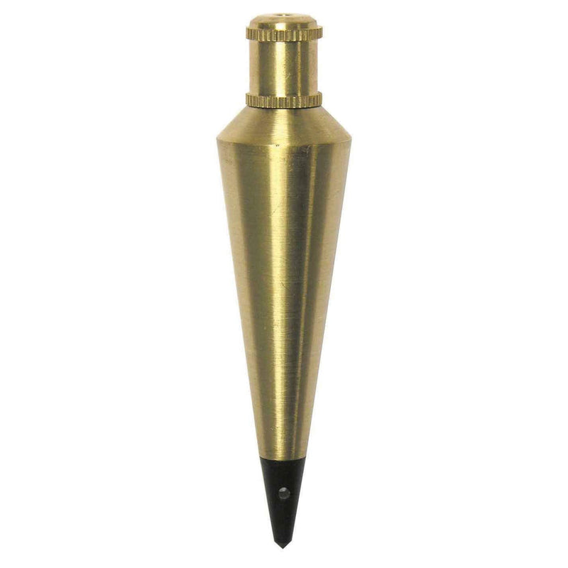 Swanson Tool Co PB008B 8 ounce Brass Plumb Bob with String Brass 8 oz - NewNest Australia