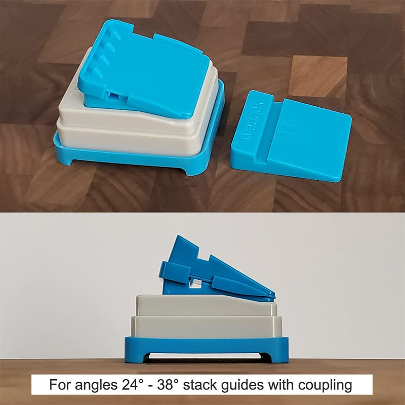 Wedgek LR5 Angle Guides 10 to 38 degrees for Sharpening Knives on Stone, Large - NewNest Australia