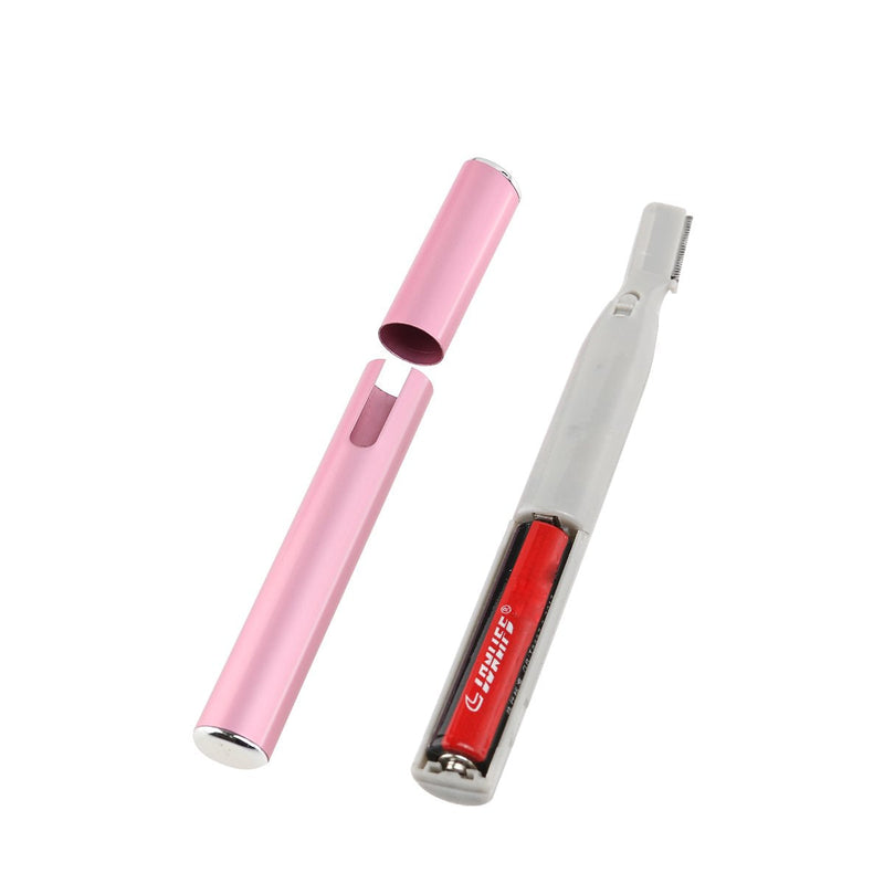 ROSENICE Women's Electric Facial Hair Razor Eyebrow Trimmer (Pink) - NewNest Australia