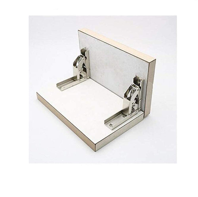 90 Degree Folding Door/Shelf Hinge Hidden Bracket Table Holder Furniture Parts(4pc) - NewNest Australia