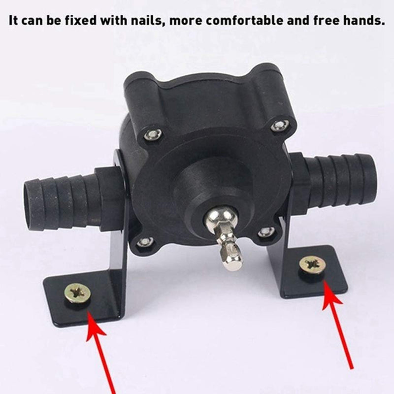 BlueRCKing 1pcs Hand Electric Drill Pump Self Priming Water Transfer Pump Small Household Pump - NewNest Australia