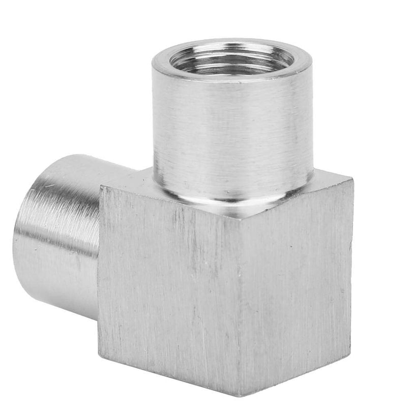 90 Degree Elbow Fitting, Elbow Connector Pipe Fitting Right Angle Pipe Elbow Adapter for Air Oil Pipeline(1/8") 1/8" - NewNest Australia