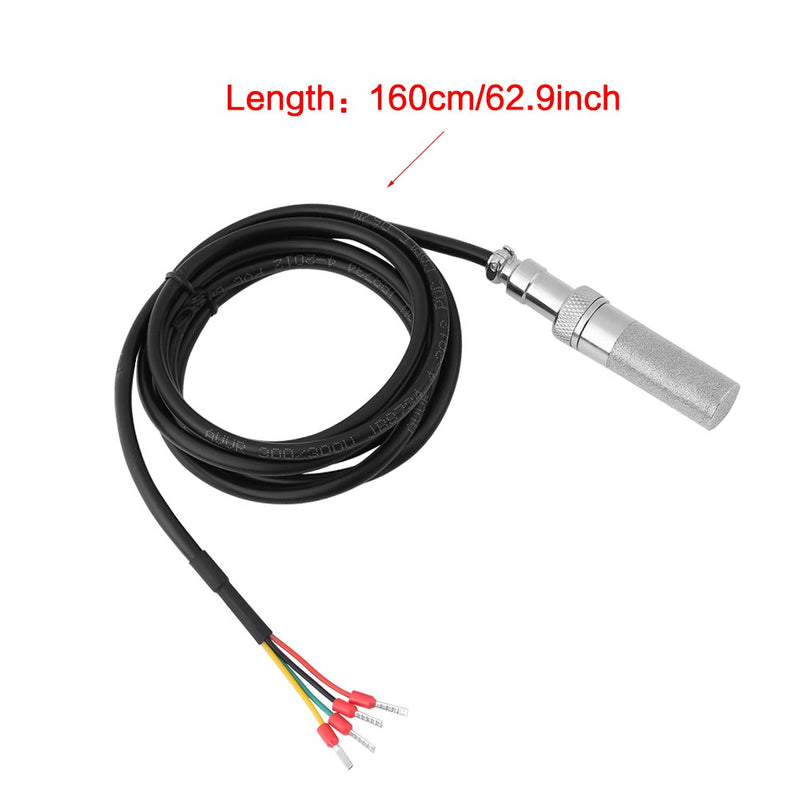 Walfront FS200-SHT10 Soil Temperature and Humidity Sensor Probe, Digital Soil Moisture Sensor Meter Idea for Garden Lawn Plant Pot - NewNest Australia