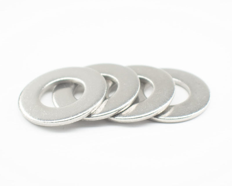 LUPANTER 1/2" Inch Stainless Flat Washers 50 Pack Made of 18-8 (304) Stainless Steel… 1/2" - NewNest Australia