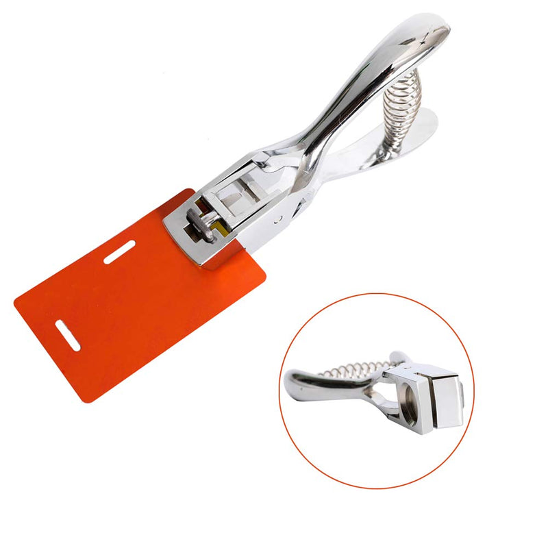 Slot Punch Badge Hole Punch Plier Tool for PVC ID Card Hand Held (Punch) - NewNest Australia
