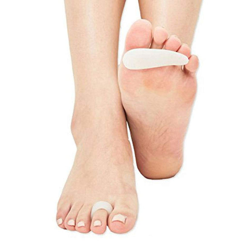 Pedimend Hammer Toe Pads (2PAIR) - Toe Straightener for Curled, Curved, Claw & Mallet Toe Relief - Reduces Toe & Foot Discomfort - One Size Fits Most Toe - Unisex - Foot Care - NewNest Australia