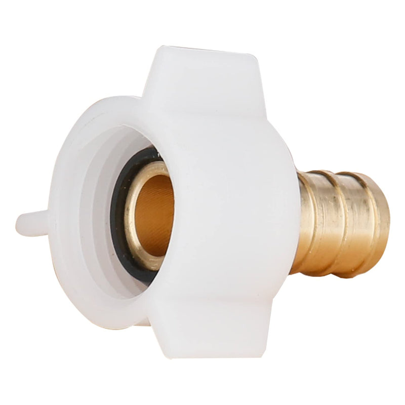 WHK Pex Adapters 1/2 inch X 1/2 inch Tubing Fittings Pipe Female NPT Swivel adapter Brass Crimp Fitting - LEAD FREE(10Packs) - NewNest Australia