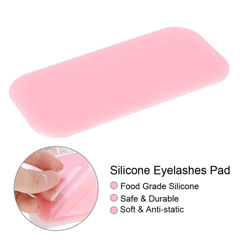 Eye Pads For Eyelash Extensions, 5Pcs Under Eye Patches Silicone Reuseable Eyelash Extension Pad Lint Free Eyelash Grafting Cushion Soft Lash Extension Beauty Tool(pink) pink - NewNest Australia