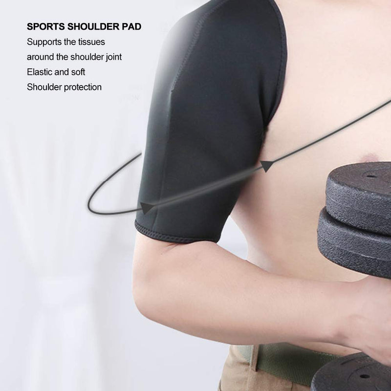 Shoulder Protection Sports Shoulder Support For Men And Women, Support Shoulder Compression Breathable Sports Shoulder Pads, Warm Elastic Shoulder Protection For Personal Care (L) - NewNest Australia