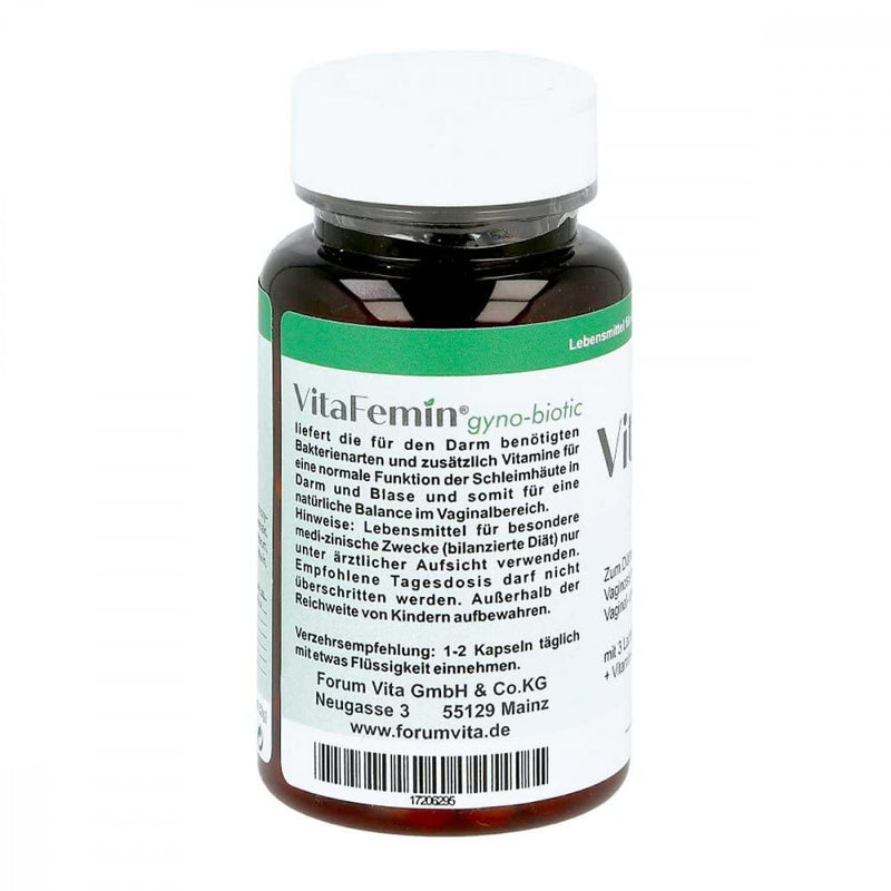 VITAFEMIN gyno-biotic gastro-resistant capsules 60 pieces - NewNest Australia