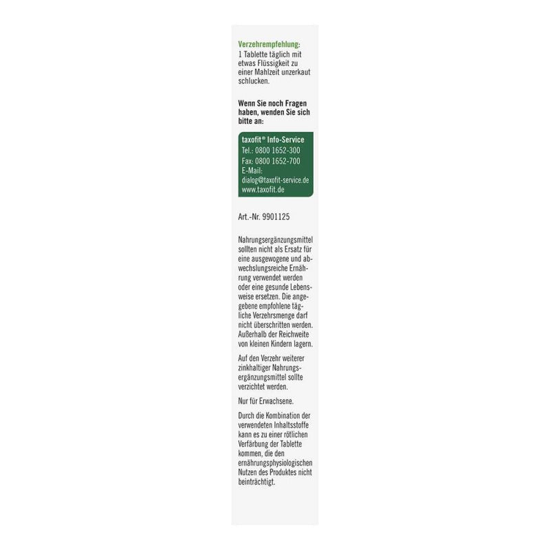 Taxofit Zinc + Histidine + Selenium Depot Tablets 40 pcs - NewNest Australia