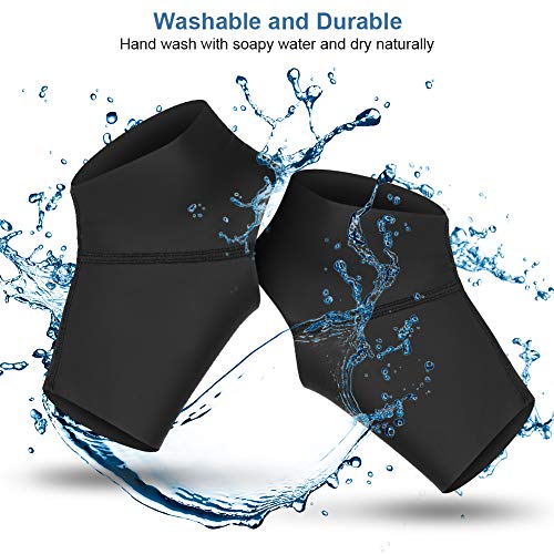 Ankle Brace with Arch Support, Arch Support Compression Ankle Arch Brace with Gel Pads for Plantar Fasciitis, Heel Spurs, Foot Pain, Flat Arches, Pain Relief (1 Pair) - NewNest Australia
