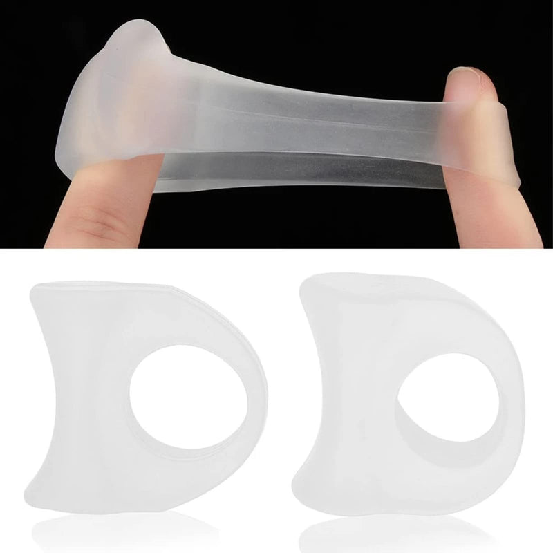 4 Pieces Gel Toe Separators, Toe Separators, For Smoothing Overlapping Toes, Big Toe Separators, Silicone Toe Separator For Overlapping Toes, Hammer Toes, Pain Relief For Malformation - NewNest Australia