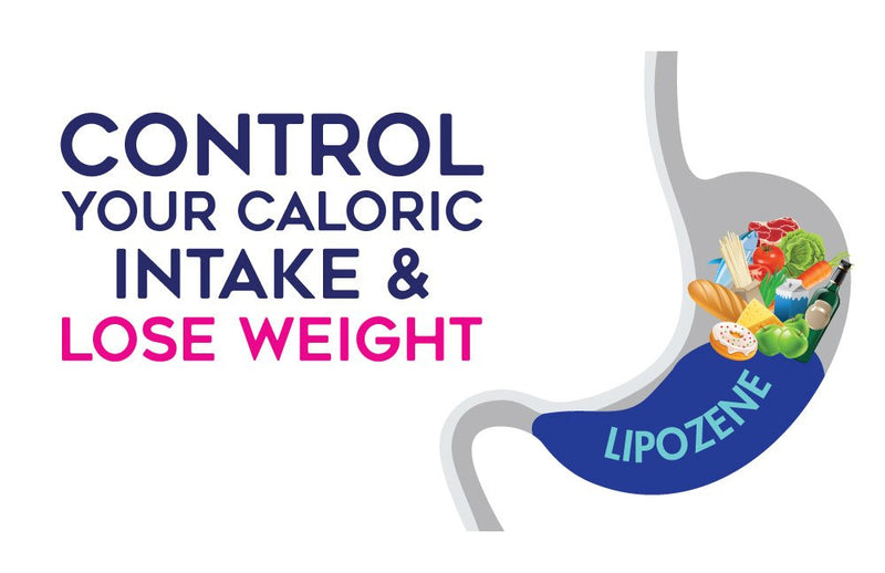 Lipozene MEGA Bottle - 120 Capsules - Largest Size Available - Appetite Suppressant and Control 120 Count (Pack of 1) - NewNest Australia