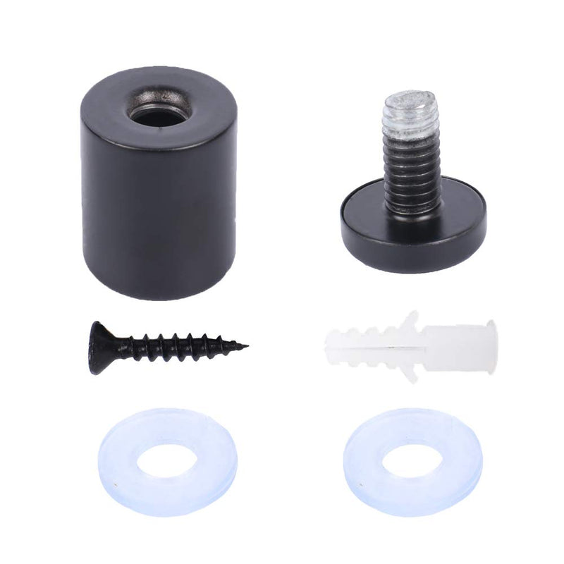 Osring 3/4 x 1 Inch Sign Standoffs Hardware 16 Pack, Stainless Steel Screw Standoffs Wall Mounting Signage Holder for Acrylic Board, Glass Panel and Plexiglass Picture, Black 3/4"x1" - NewNest Australia