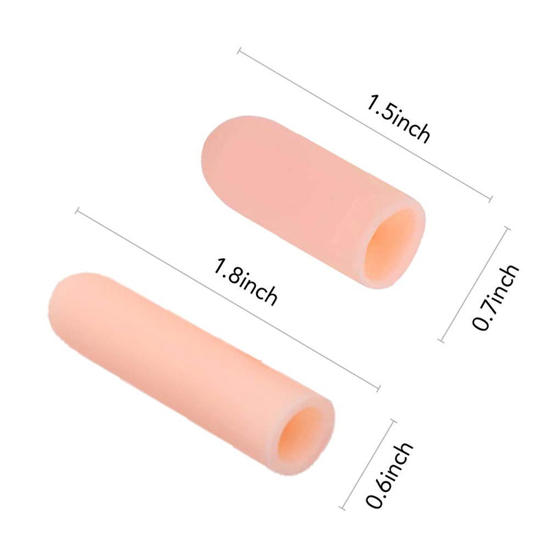 HioIoiH Silicone Finger Protectors(10 Pack),for Women,Finger Bandages,Gel Finger Cots & Protector,Finger Bandages Plasters,Relief from Pain of Finger Tips Cracked, Arthritis. - NewNest Australia
