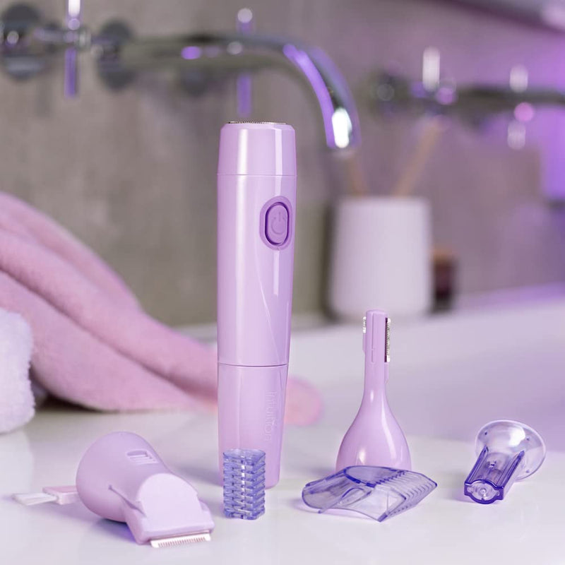 Wilkinson Sword 4in1 Perfect Finish Electric Women's Trimmer for Body, Bikini Area, Facial Hair and Eyebrows 1 Piece (Pack of 1) - NewNest Australia