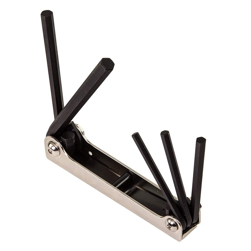 Klein Tools 70579 Folding Hex Key Set, 5-Key, SAE Sizes 5-Key SAE - NewNest Australia