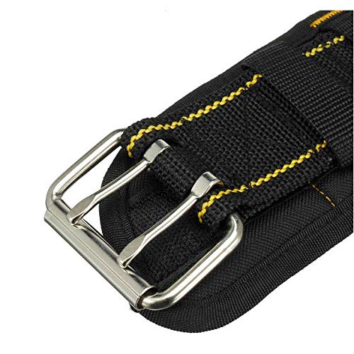 MeloTough Padded Electrician Tool Belt Tradesman Pro Padded Tool Belt With Back Support Heavy Foam Padding Carrying Handle,4 Suspenders D ring hook - NewNest Australia