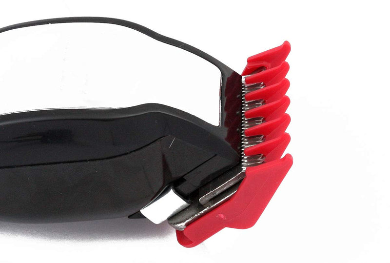 Professional Line Attachment Comb With Metal Fitting 1½ Cutting Guide 1.5 4.5mm in RED, Fit - Super Taper, Chromepro, Balding, Magic 5 Star and other standard full sized clippers - NewNest Australia
