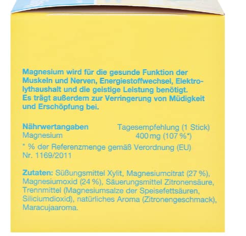 Magnesium Verla 400 direct granules, 50 pieces (pack of 1) - NewNest Australia