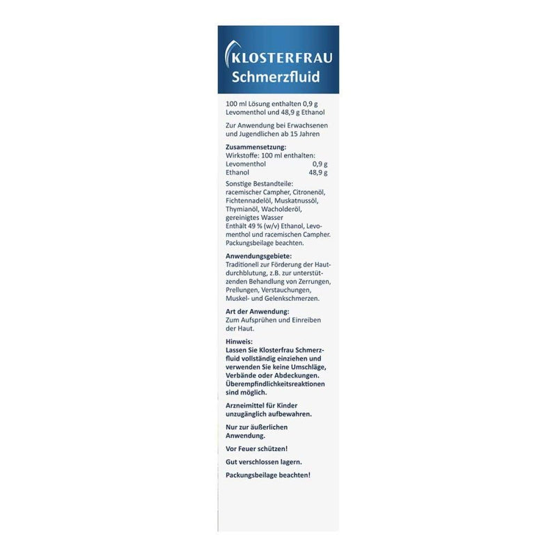 KLOSTERWOMAN pain fluid 150 ml - NewNest Australia