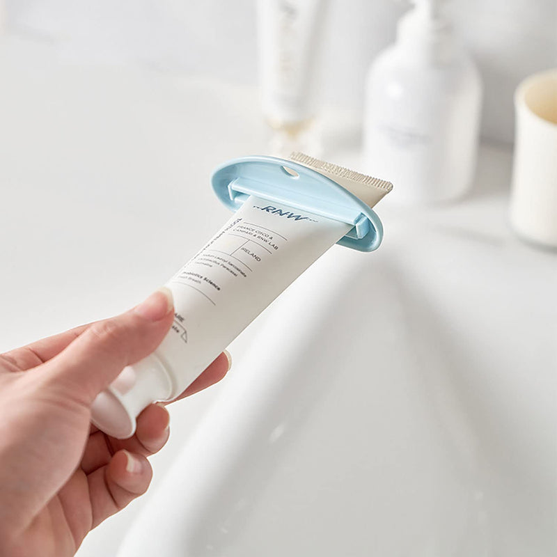 4 Pieces Toothpaste Squeezer Dispenser Clip Tube Toothpaste Squeezer Plastic Toothpaste Clips Toothpaste Cap Dispenser for Toothpaste Hand Cream Cosmetics (4 Color) - NewNest Australia