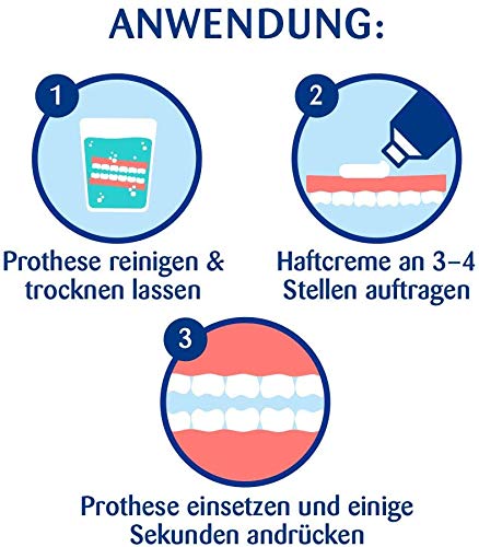 Kukident Professional adhesive cream - adhesive protection for dentures, extra strong hold - fast, long-lasting effect - 1 x 40 g - NewNest Australia